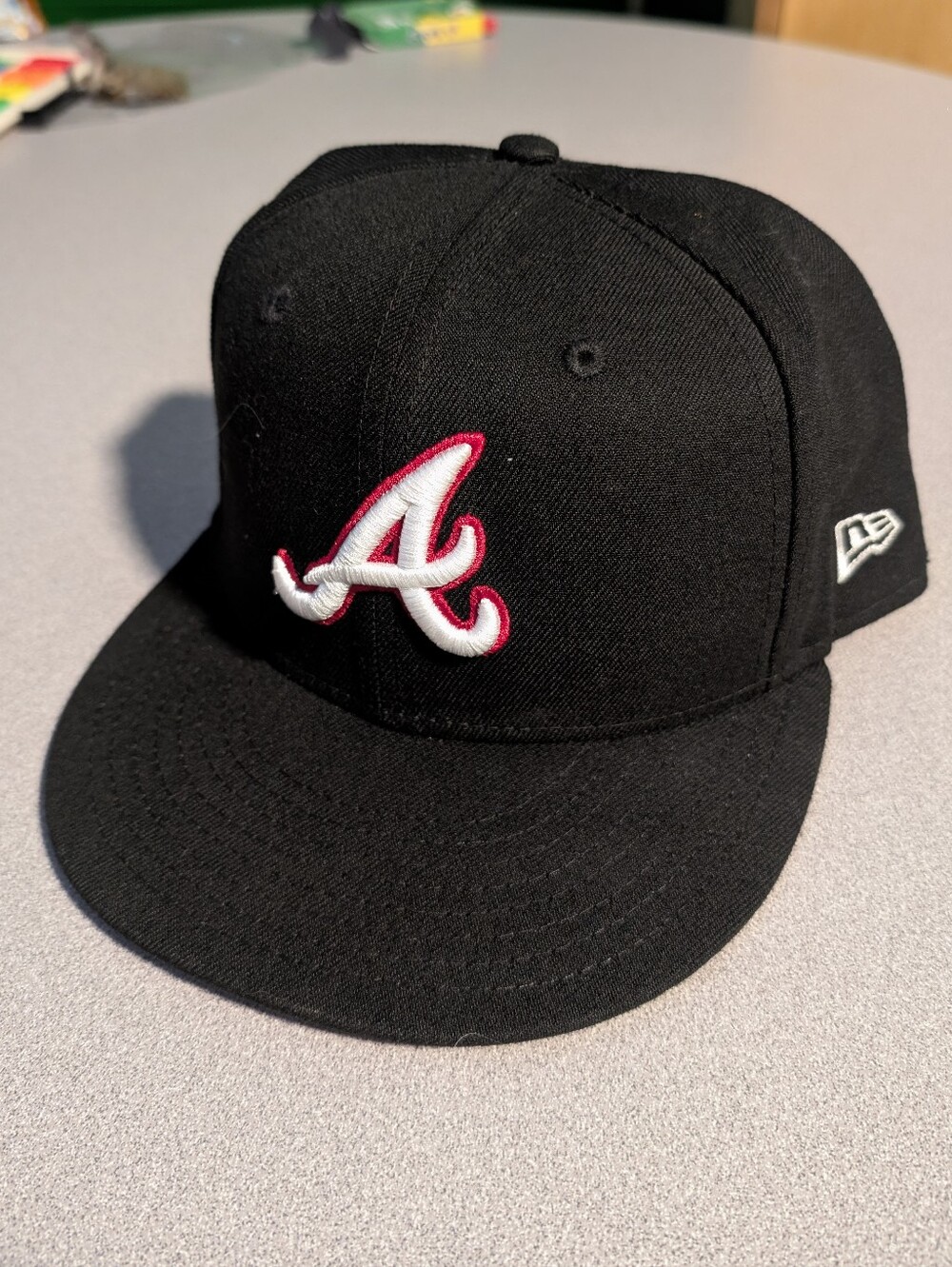 Atlanta Braves MLB New Era 59FIFTY 5950 Fitted Hat Cap 7 3/4
